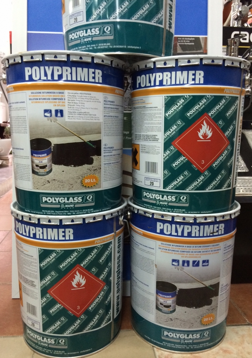 POLYPRIMER – Sơn lót bitum gốc dung môi ( Nhập khẩu Italy)