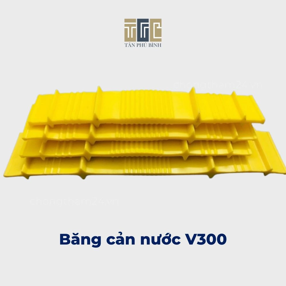 Băng cản nước PVC V300 – Chống thấm mạch ngừng độ bền cao