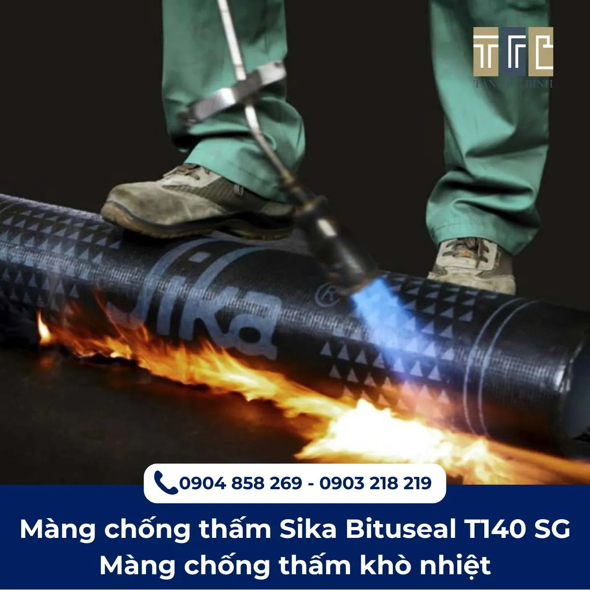 Màng chống thấm Sika Bituseal T140 SG - 1