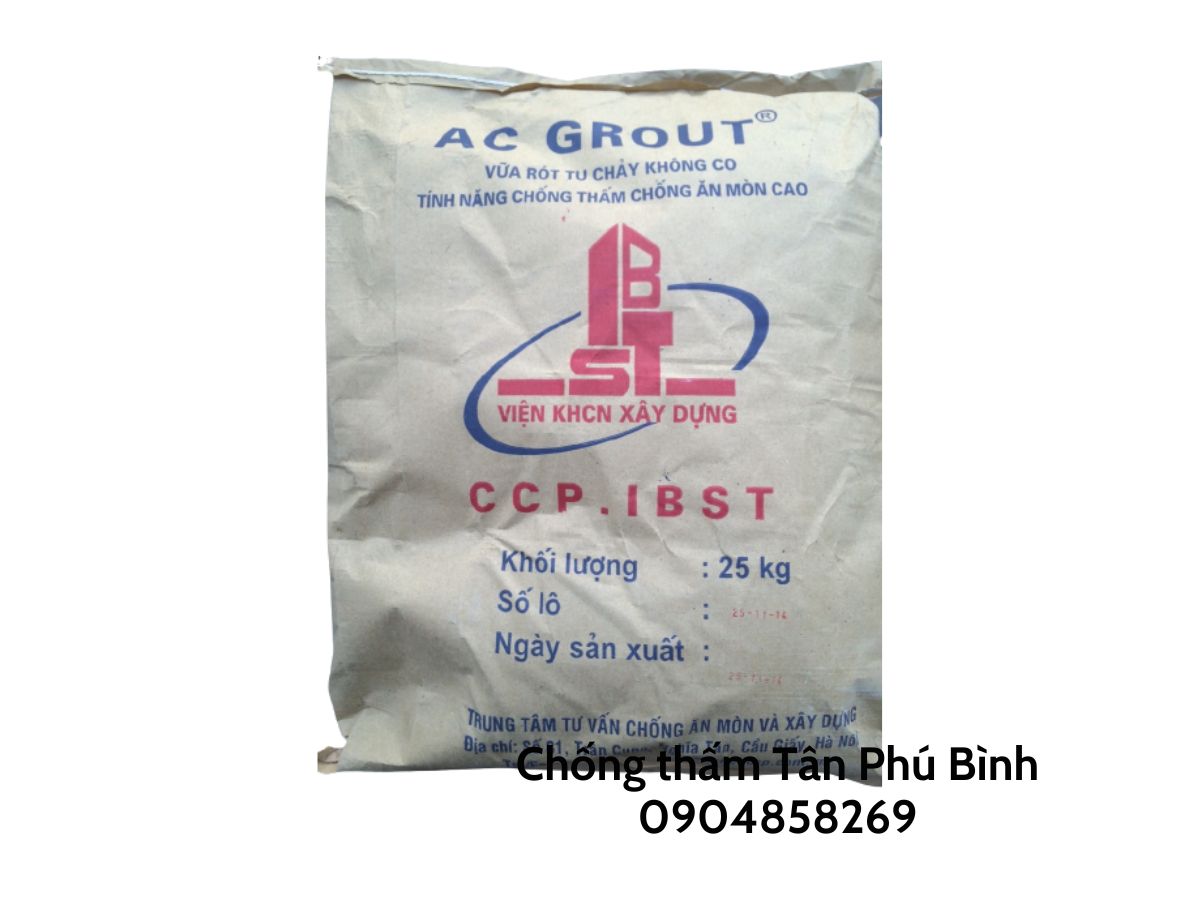 AC GROUT – Vữa tự chảy không co ngót