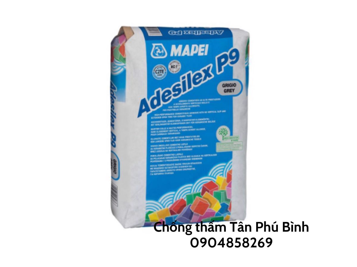 ADESILEX P9 – Vữa ốp lát gạch cao cấp gốc xi măng (màu xám)