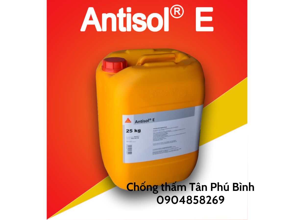 Antisol E – Hợp chất bảo dưỡng bê tông