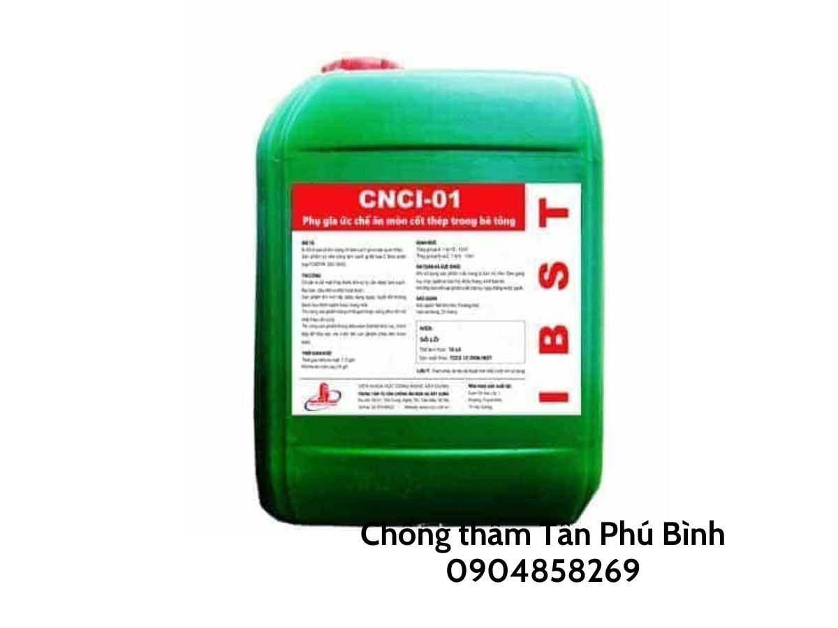 CNCI-01 – Phụ gia ức chế ăn mòn cốt thép trong bê tông