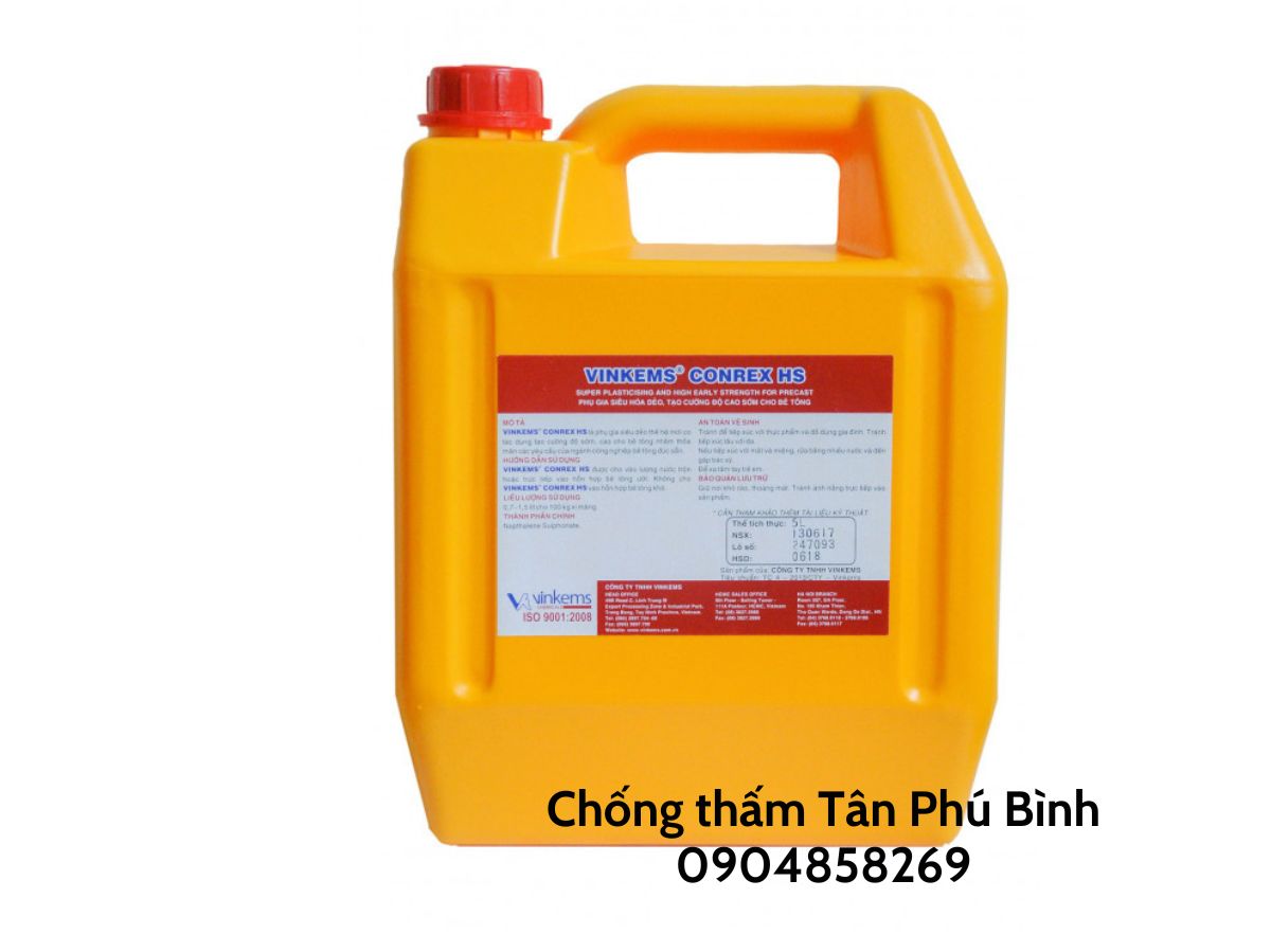 VINKEMS CONREX HS – Phụ gia siêu dẻo tạo cường độ cao