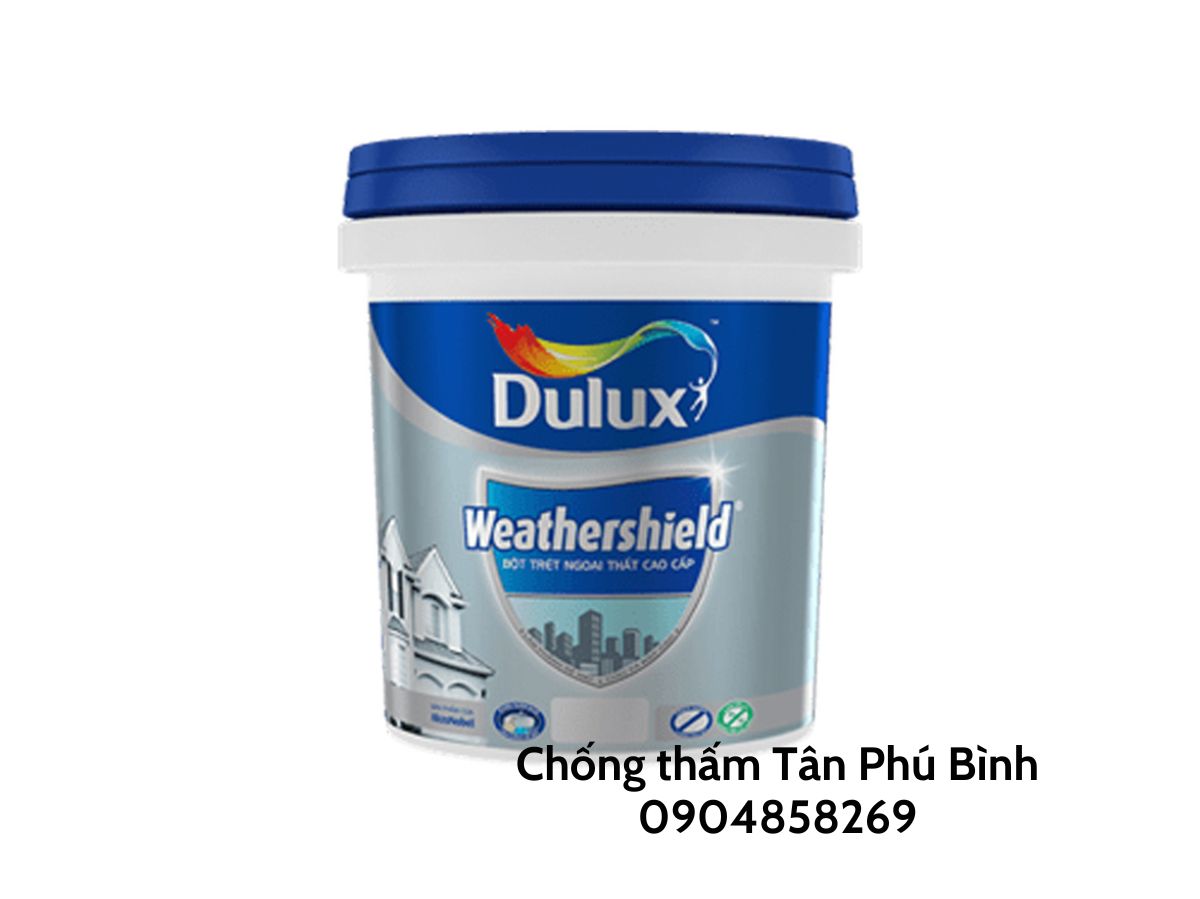 DULUX WEATHERSHIELD BỘT TRÉT NGOÀI TRỜI