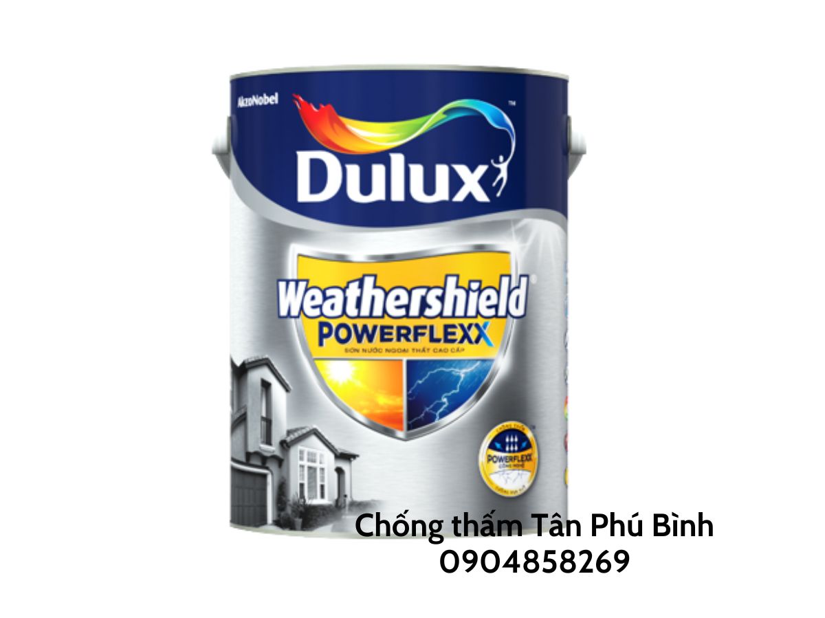 Dulux Weathershield Powerflexx GJ8 – Sơn ngoại thất cao cấp mờ & bóng