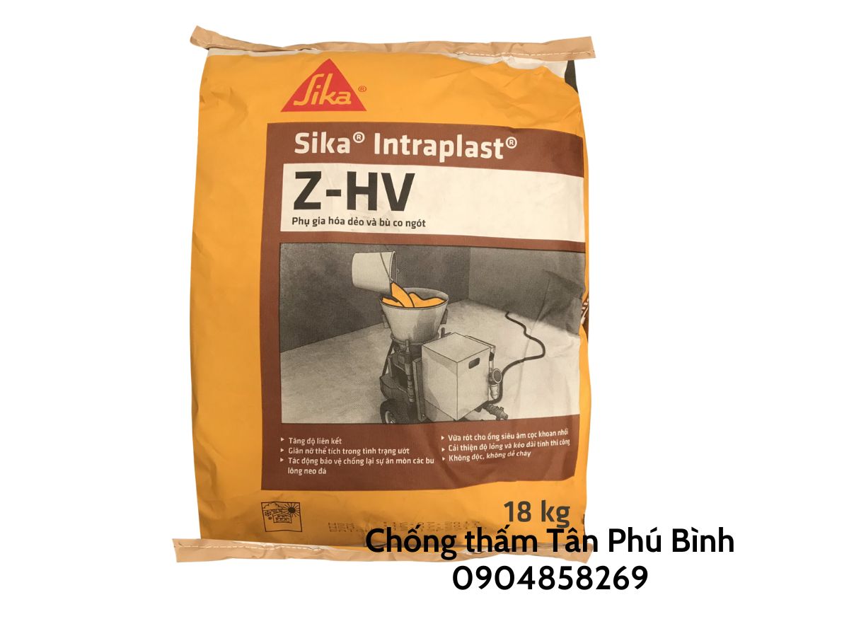 Intraplast Z-HV – Phụ gia hóa dẻo và bù co ngót