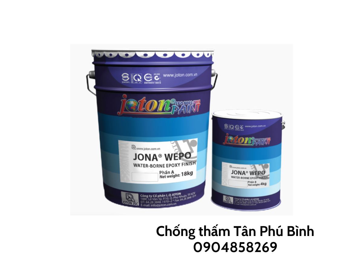 Sơn JOTON JONA WEPO – Sơn phủ Epoxy gốc nước 2 thành phần