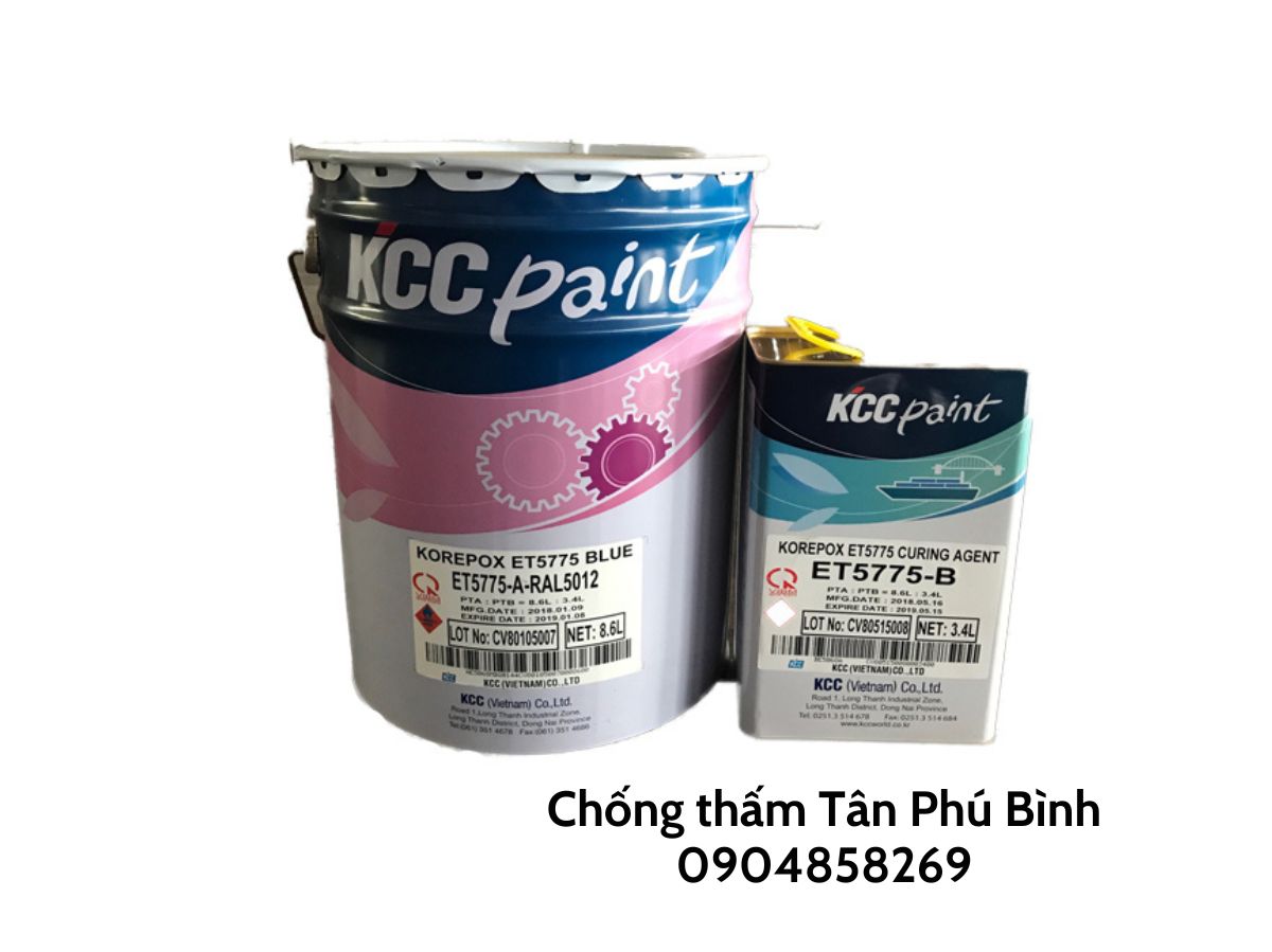 Sơn sàn KCC KOREPOX ET5775 -Sơn phủ hồ nước sinh hoạt