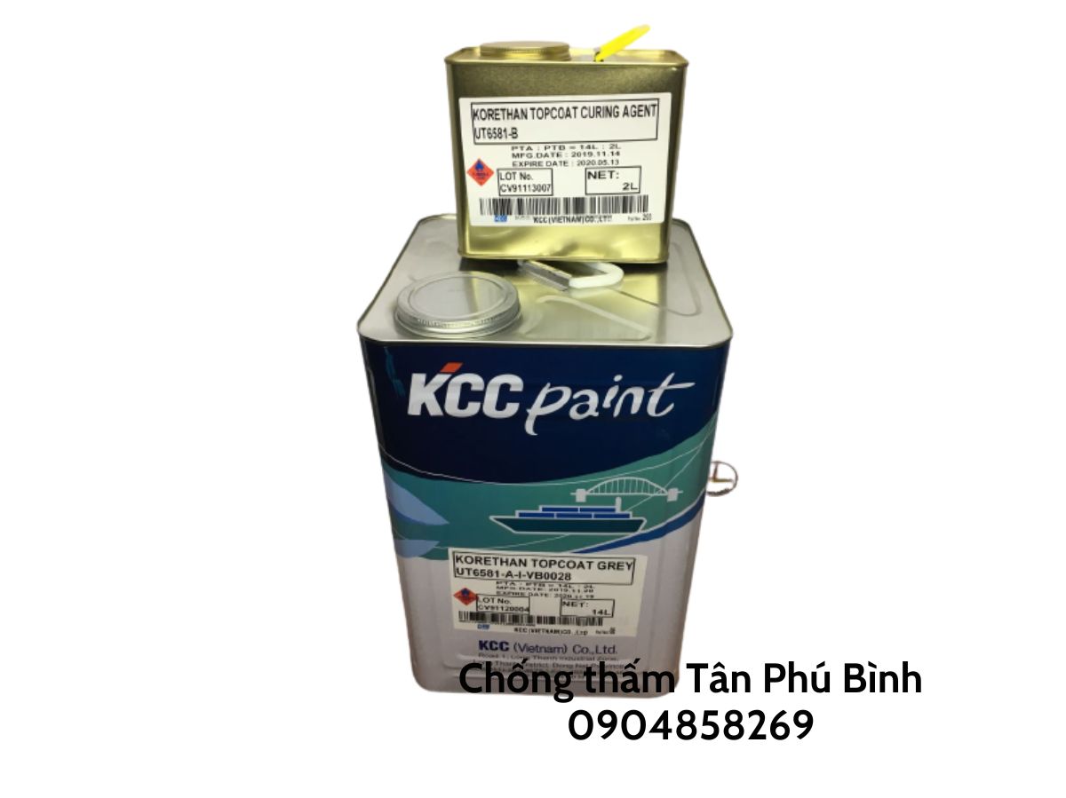 Sơn sàn Epoxy KCC UT6581 – Sơn kháng thời tiết