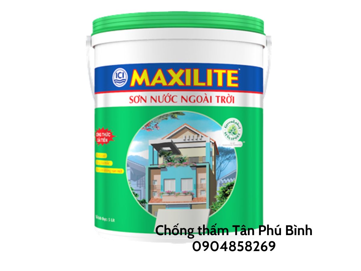 MAXILITE TOUGH 28C bề mặt mờ – Sơn nước ngoài trời