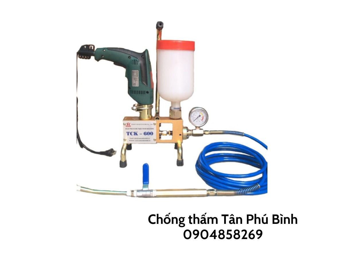 Máy bơm keo PU TCK 600