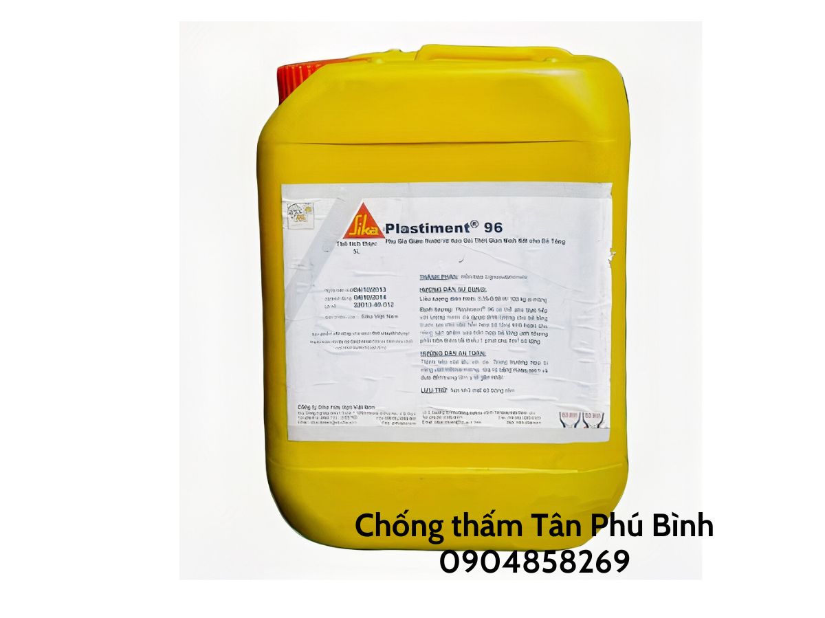 Plastiment 96 – Phụ gia giảm nước, kéo dài thời gian ninh kết cho bê tông