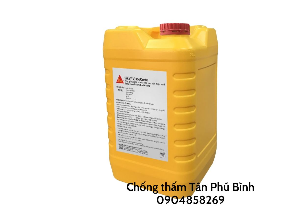Sika Viscocrete 3000-10 – Chất siêu hóa dẻo công nghệ cao gốc Polyme