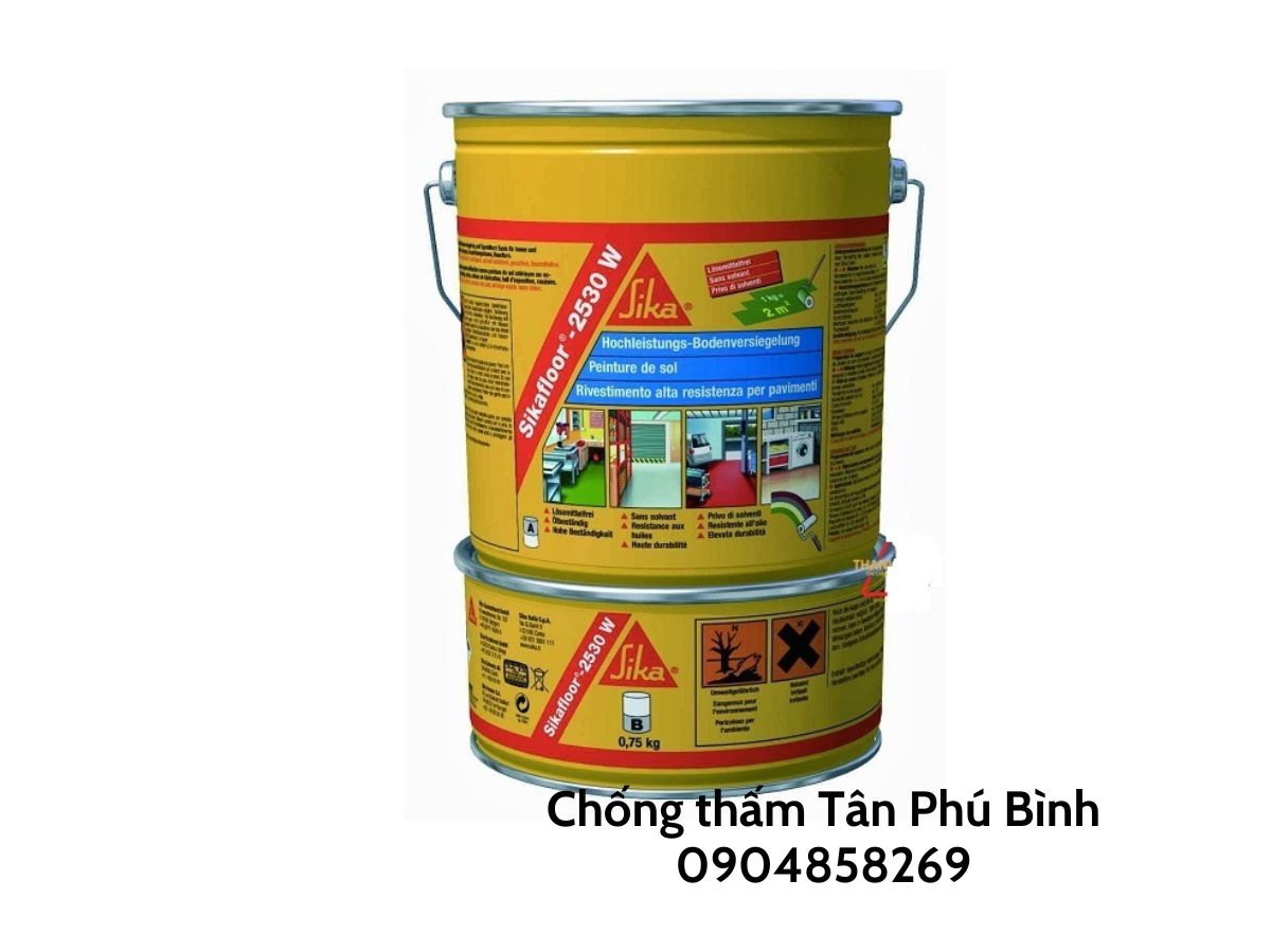 Sikafloor – 2530 W (Nhựa Epoxy có màu 2 thành phần)