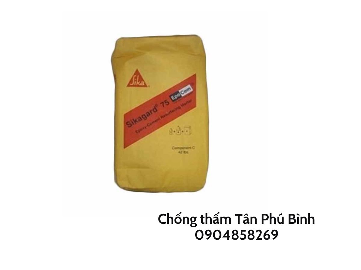 Sikagard 75 EpoCem – Vữa trám gốc xi măng epoxy cải tiến 3 thành phần