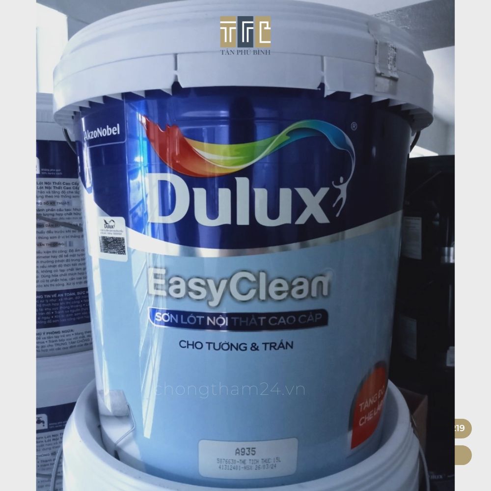 Sơn lót nội thất Dulux Easyclean Primer A935 Sơn lót nội thất Dulux Easyclean Primer A935