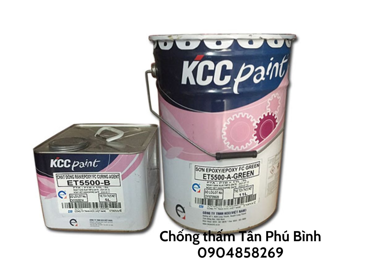 Sơn sàn KCC ET5500 – Sơn sàn epoxy chống acid