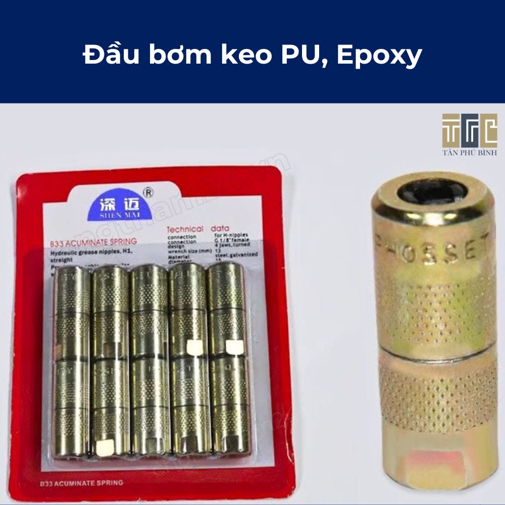 Đầu bơm keo PU Đầu bơm keo PU
