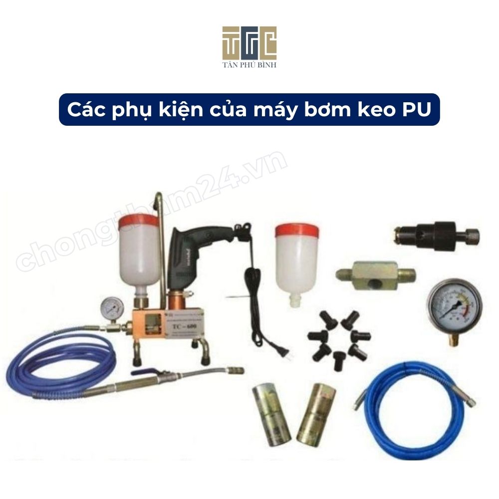 Máy bơm keo PU TC 500 - 2