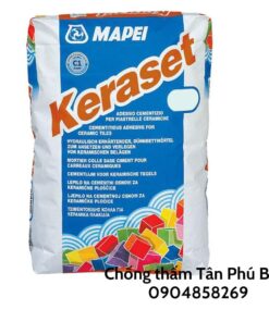 KERASET grey - Vữa ốp lát gạch gốc xi măng (màu xám)