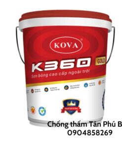 KOVA K360 GOLD - Sơn bóng cao cấp ngoài trời