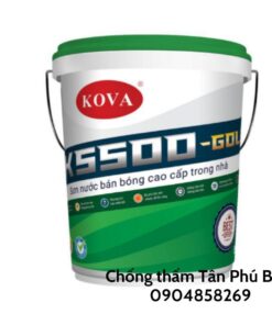 Sơn KOVA K5500 GOLD - Sơn bán bóng cao cấp trong nhà