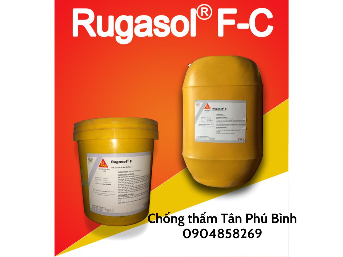 Rugasol F,C – Chất ức chế bề mặt bê tông