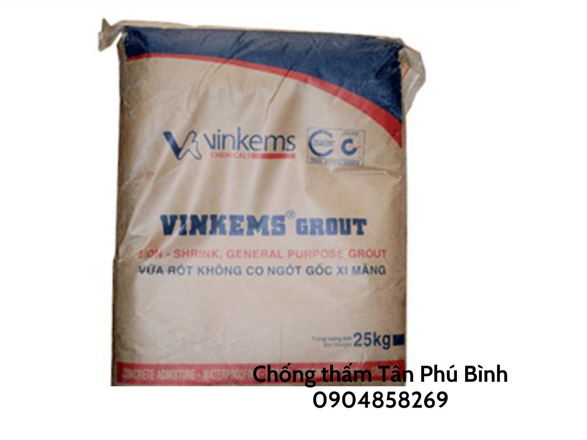 VINKEMS GROUT 4HF – Vữa rót không co ngót gốc xi măng
