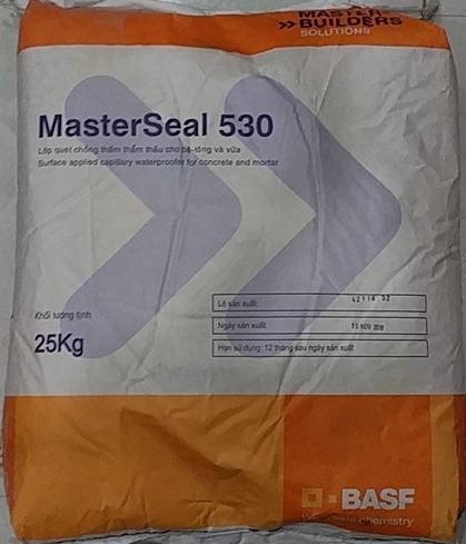 MASTERSEAL 530 – Lớp quét chống thấm thẩm thấu cho bê tông và vữa
