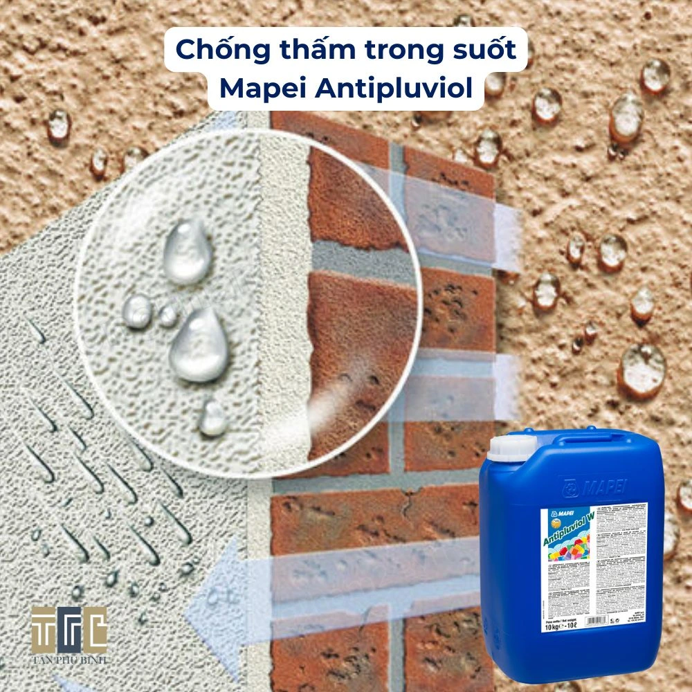 Ưu điểm chống thấm Antipluviol