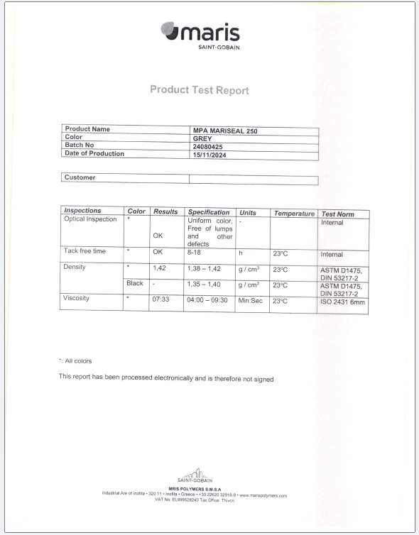 Màng chống thấm Mariseal 250