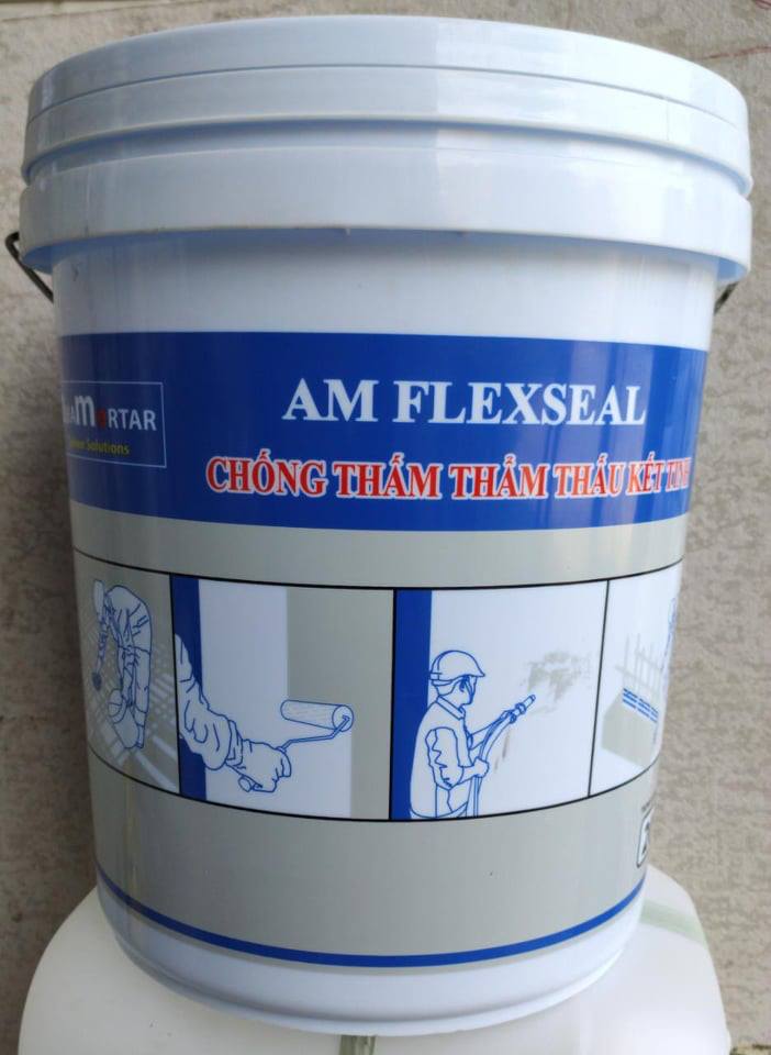 Am FLEXSEAL – vữa xi măng chống thấm thẩm thấu cho bê tông cũ, mới