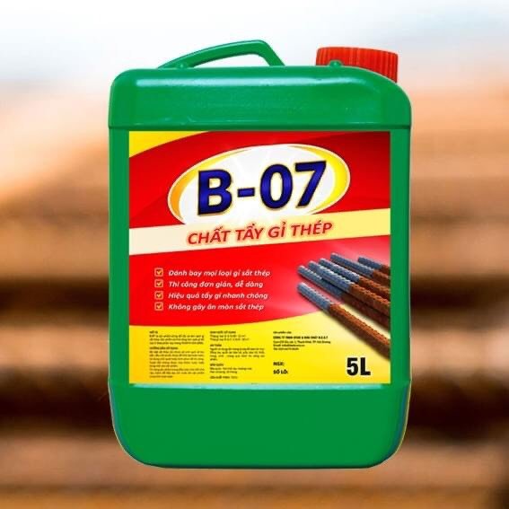 B-07- CHẤT TẨY GỈ SẮT THÉP