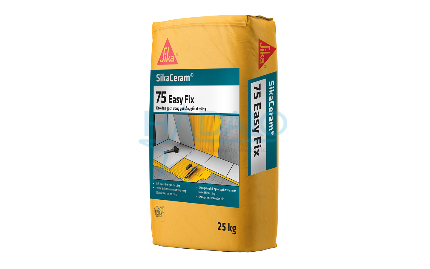 SikaCeram®-75 Easy Fix – Keo dán gạch đá cao cấp