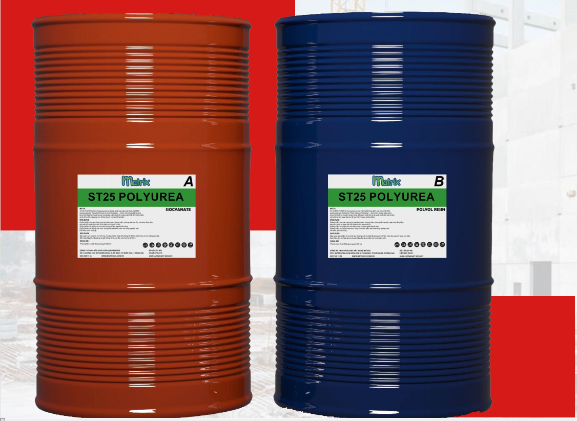 ST 25 Polyurea – Màng chống thấm Polyurea hai thành phần