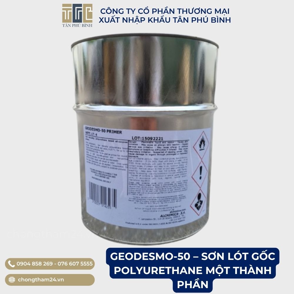 GEODESMO-50 Primer – sơn lót gốc Polyurethane một thành phần