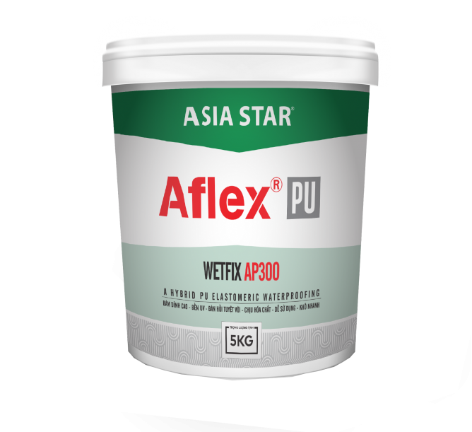 AFLEX PU WETFIX AP300- Chống thấm Polyurethane hệ nước 1 thành phần