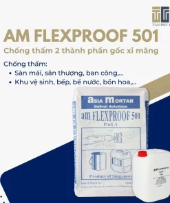 chống thấm Am Flexproof 501 gốc xi măng