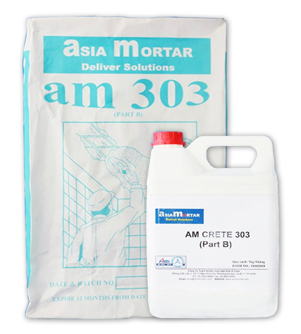 Chỉnh sửa sản phẩm: Am 303 – vữa sửa chữa bê tông hai thành phần