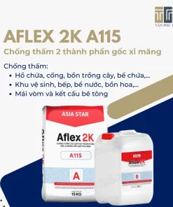 sản phẩm chống thấm Aflex 2K A115