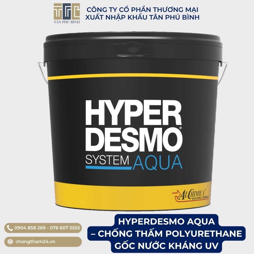 HYPERDESMO AQUA – Chống thấm Polyurethane gốc nước kháng UV