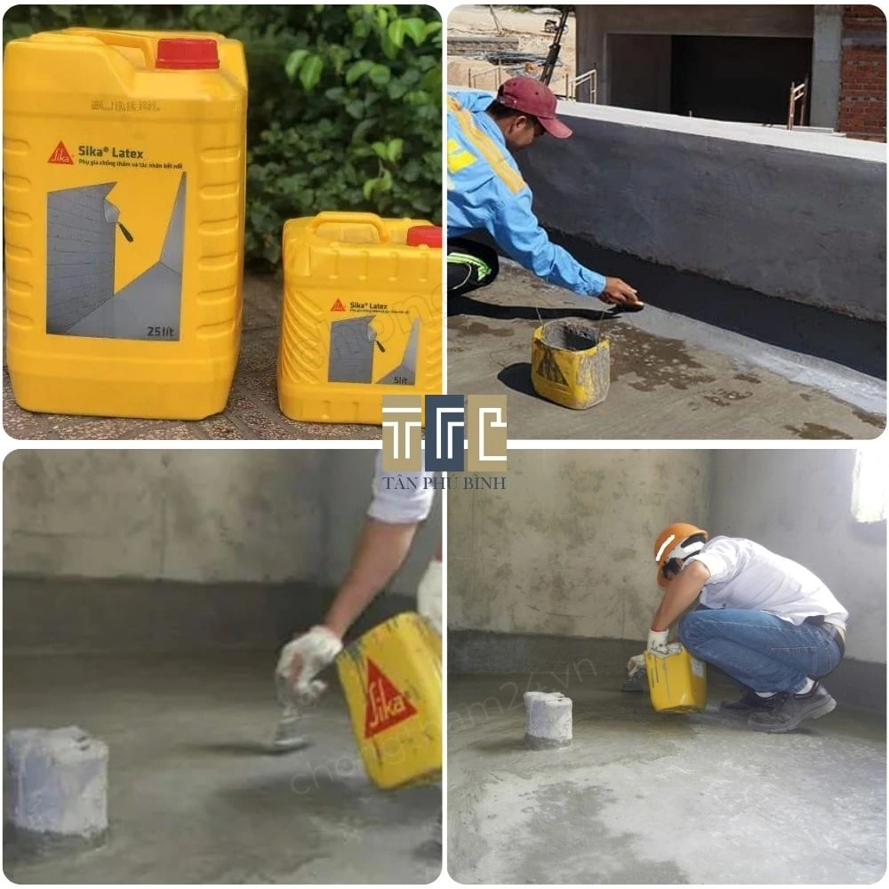 phụ gia chống thấm Sika Latex-2