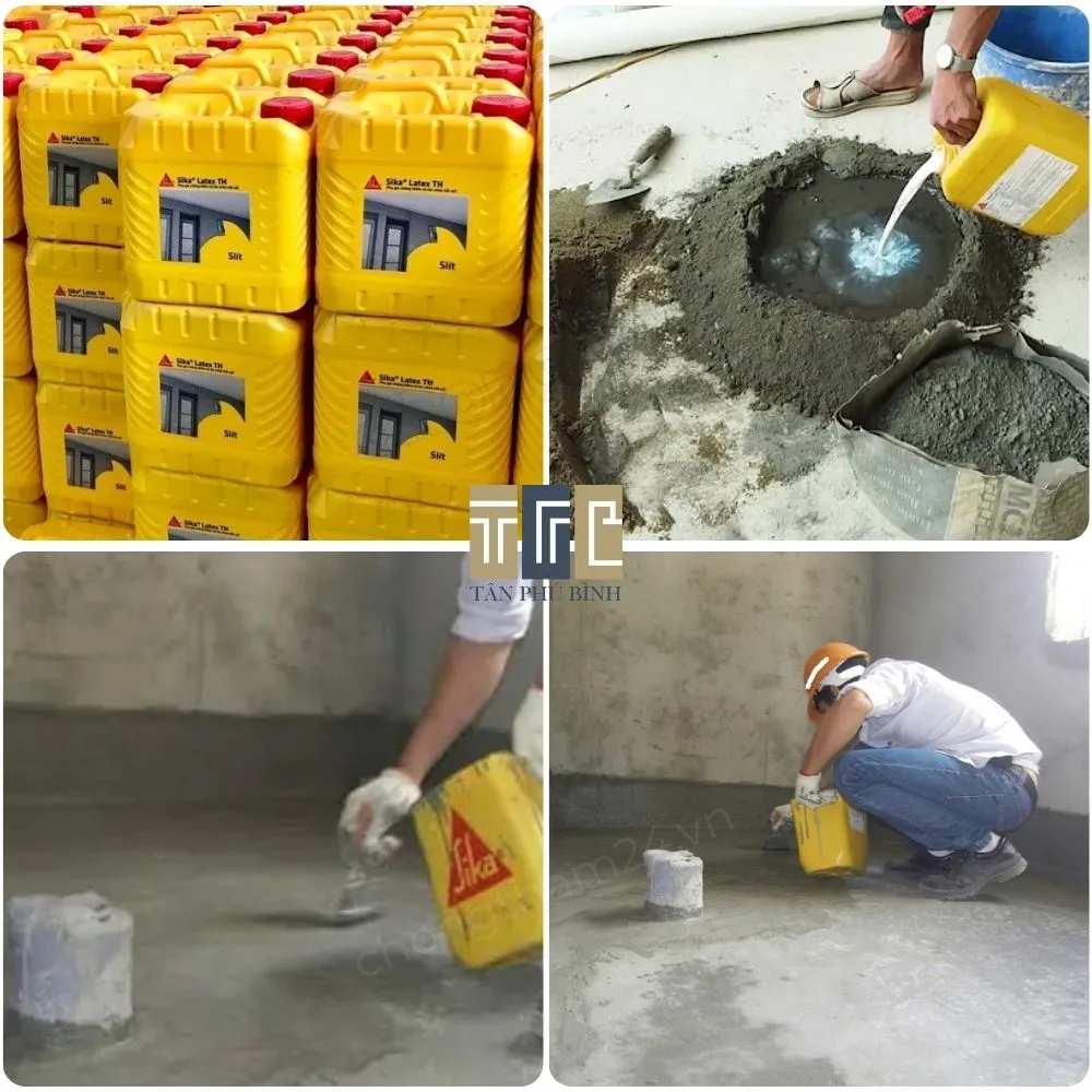 phụ gia chống thấm Sika Latex TH-2