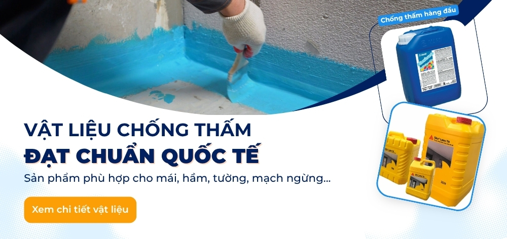 Tân Phú Bình cung cấp vật liệu chống thấm toàn quốc