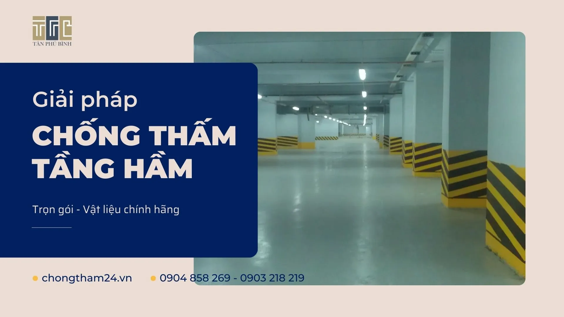 chống thấm tầng hầm