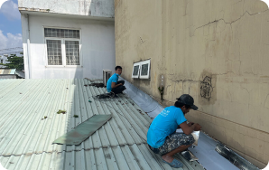 Dự án chống thấm bằng màng polyurethan