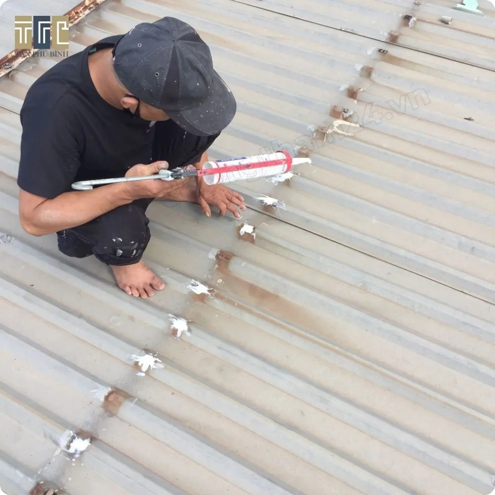 Keo chống thấm dột mái tôn