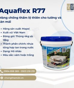 Mapei Aquaflex R77 - Màng chống thấm lộ thiên cho tường và sàn
