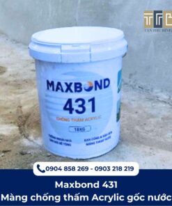 Maxbond 431 - Màng chống thấm Acrylic gốc nước 1 thành phần
